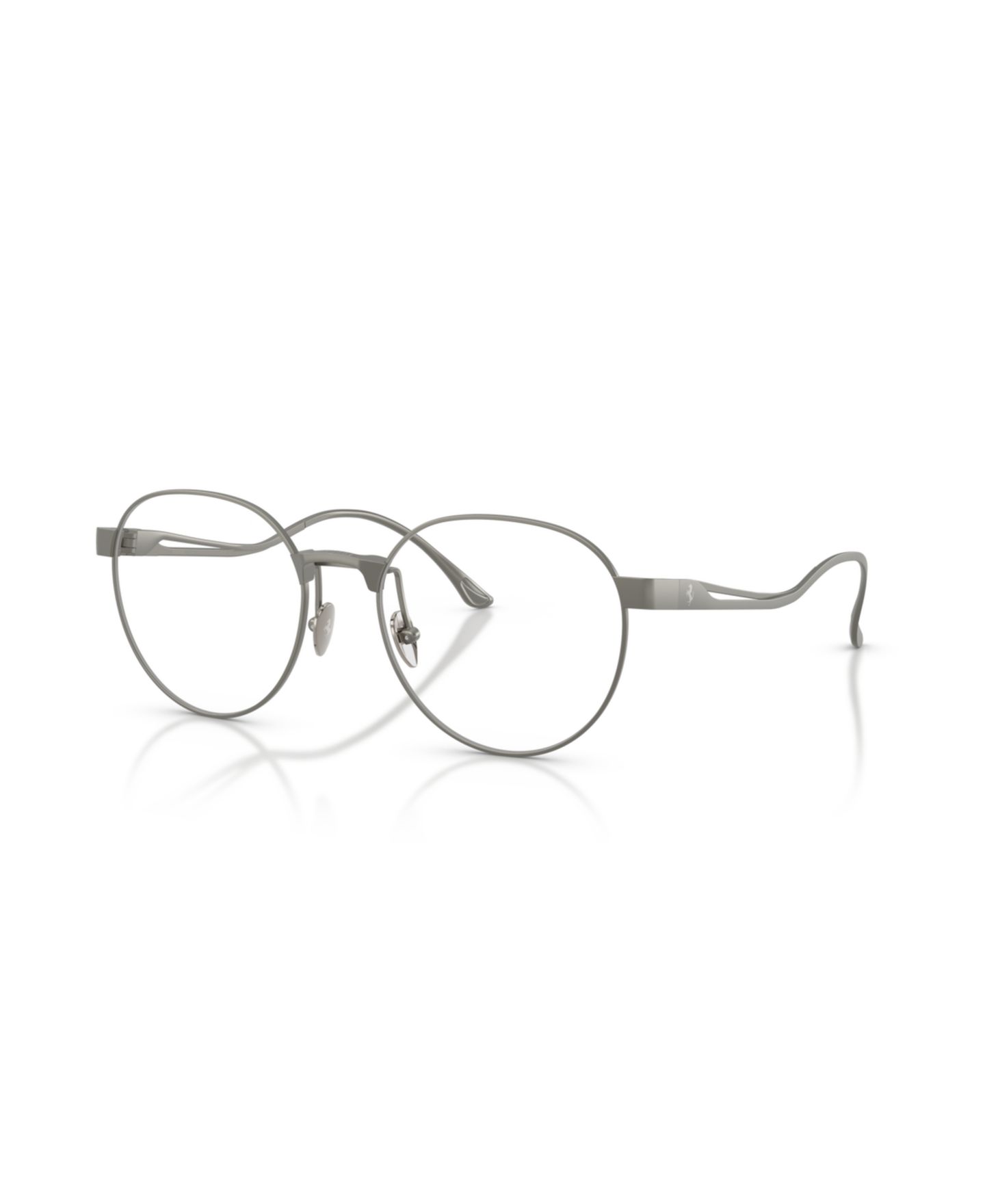 Очки Scuderia Ferrari Ferrari Unisex Panthos Titanium FH3011T Eyeglasses, цвет: Графитовый — фото 6