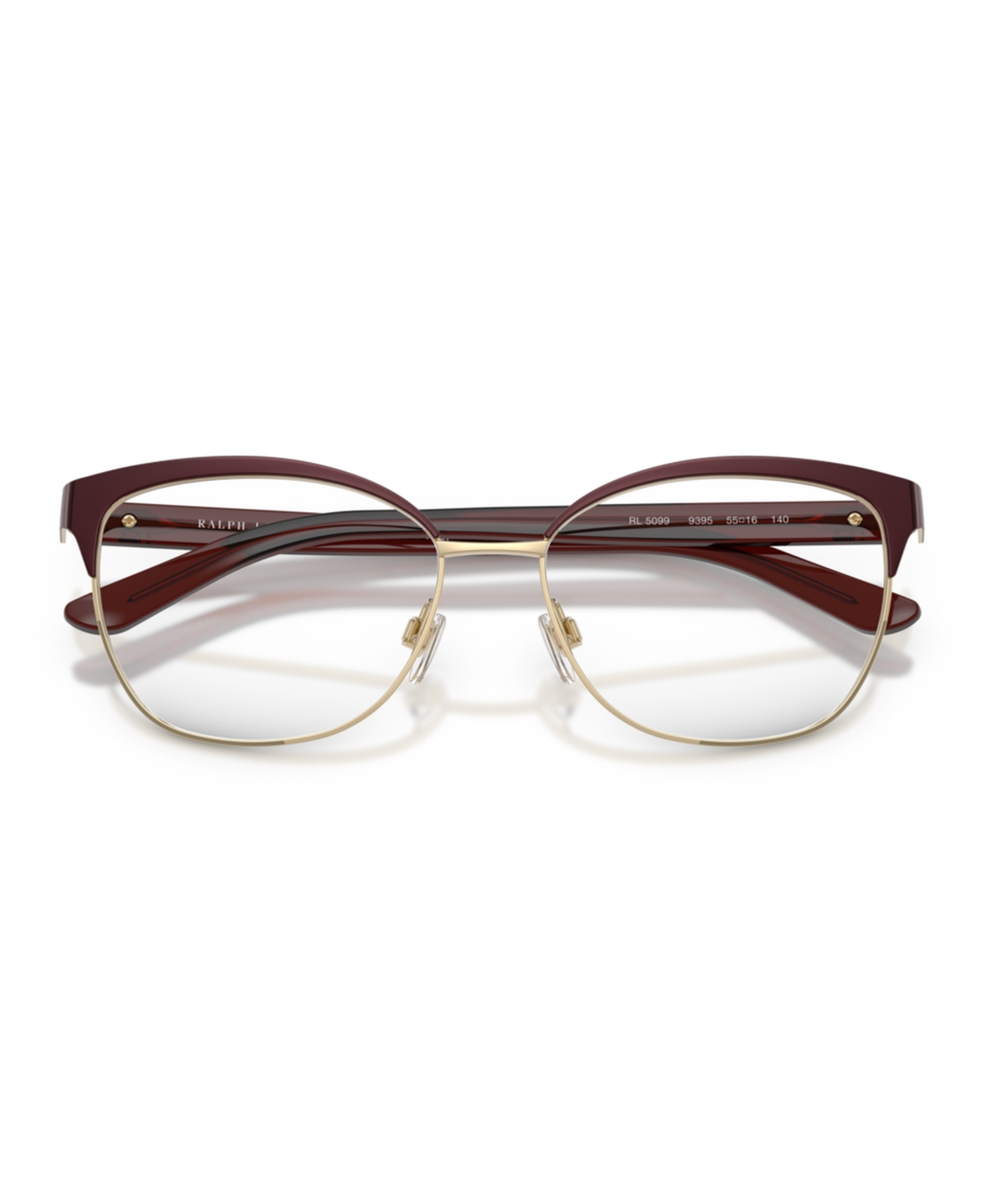 Ralph Lauren Women's Cat Eye Eyeglasses, Rl5099 In Gold