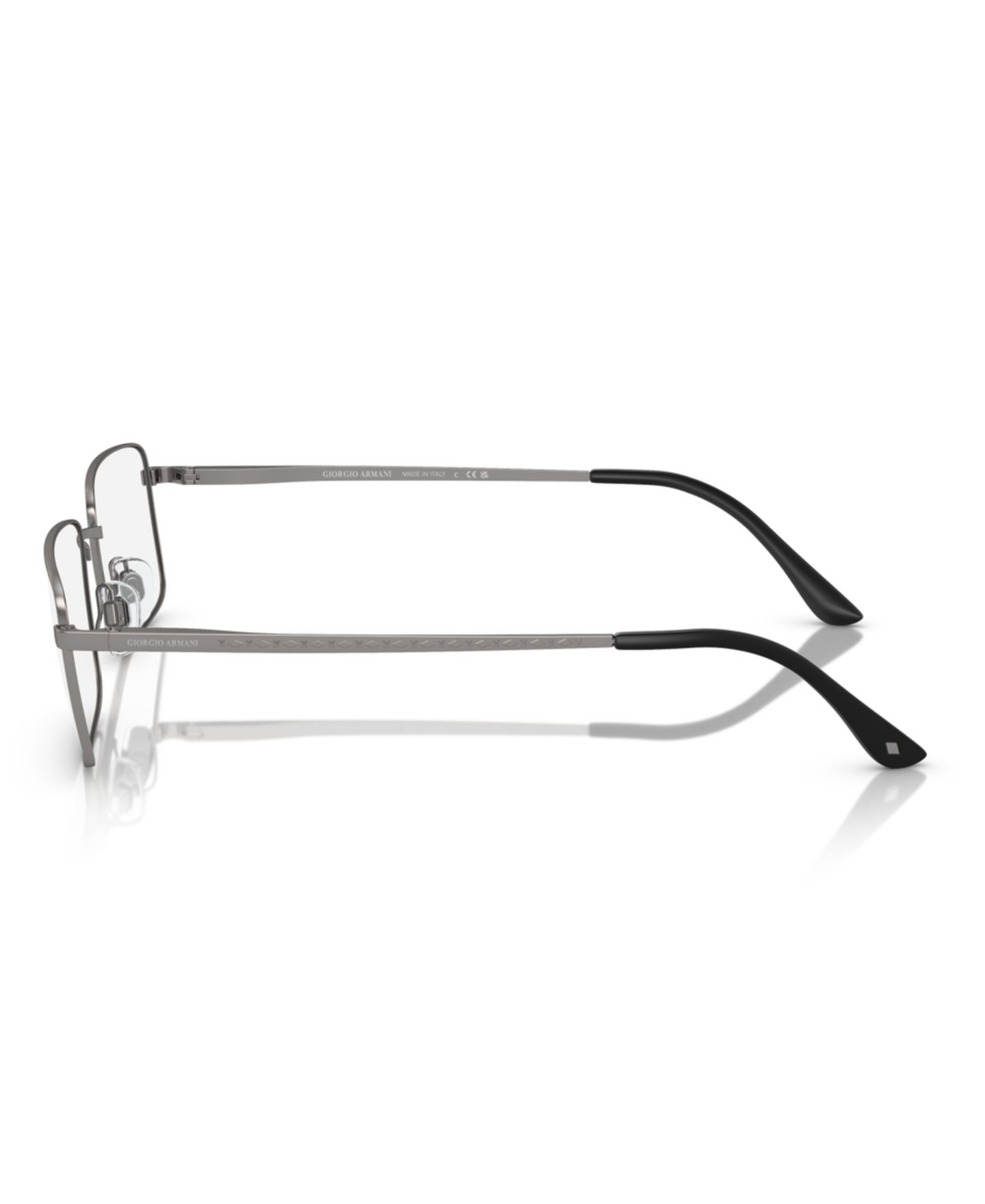 Мужские очки для зрения Giorgio Armani AR5108, прямоугольные, металл, цвет: Графитовый — фото 2