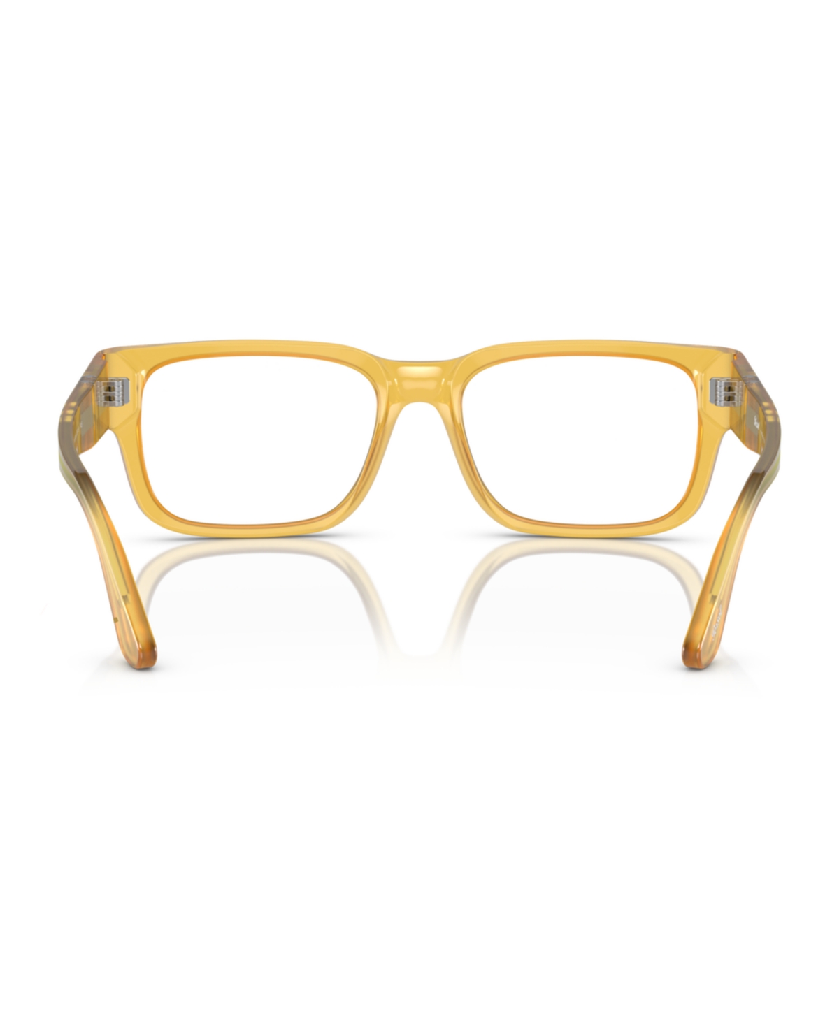 Persol Men's Square Eyeglasses, Po3315v In Yellow