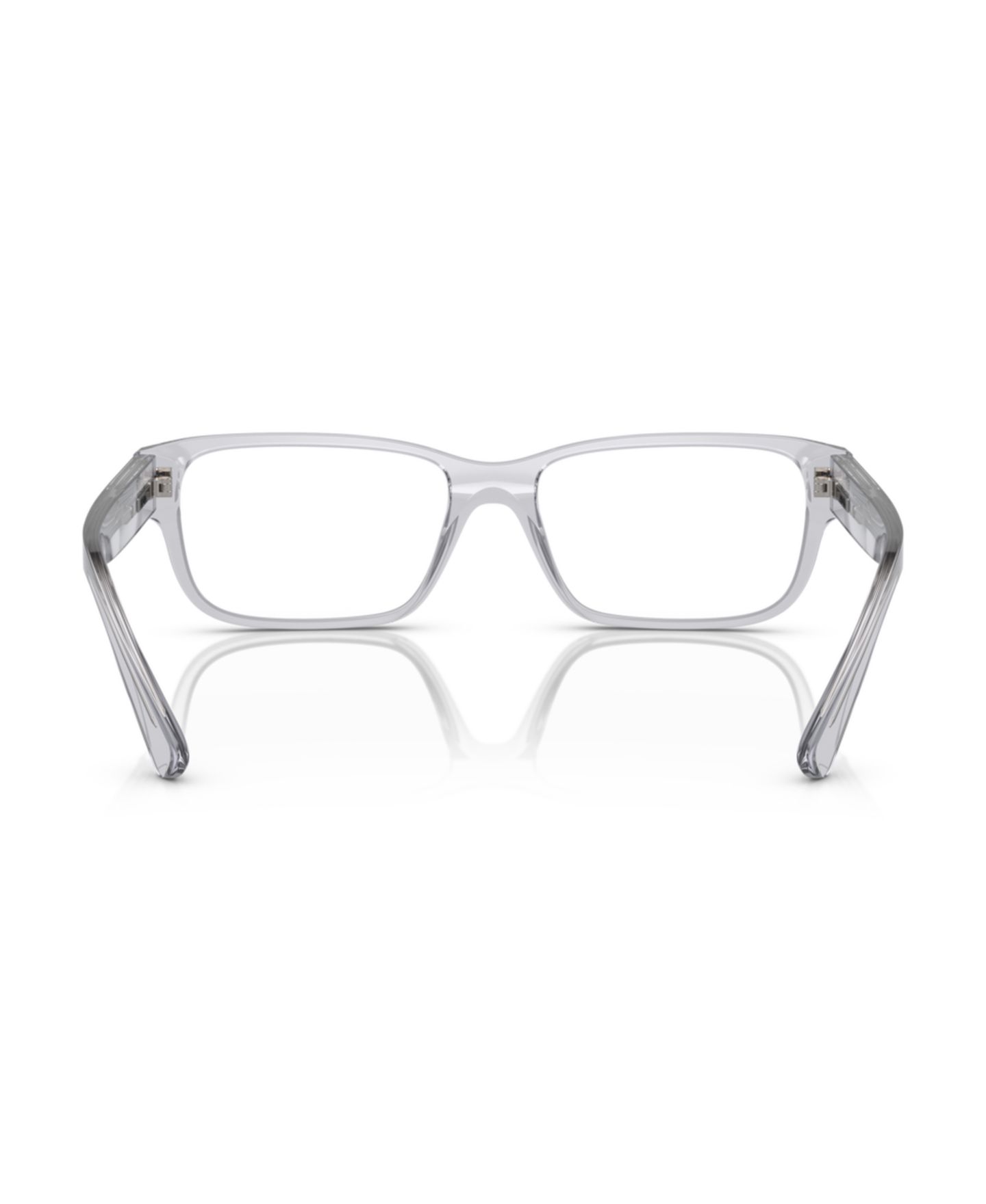 Мужские очки PRADA Man Pillow Plastic PR 18ZV Eyeglasses, цвет: Прозрачный серый — фото 4
