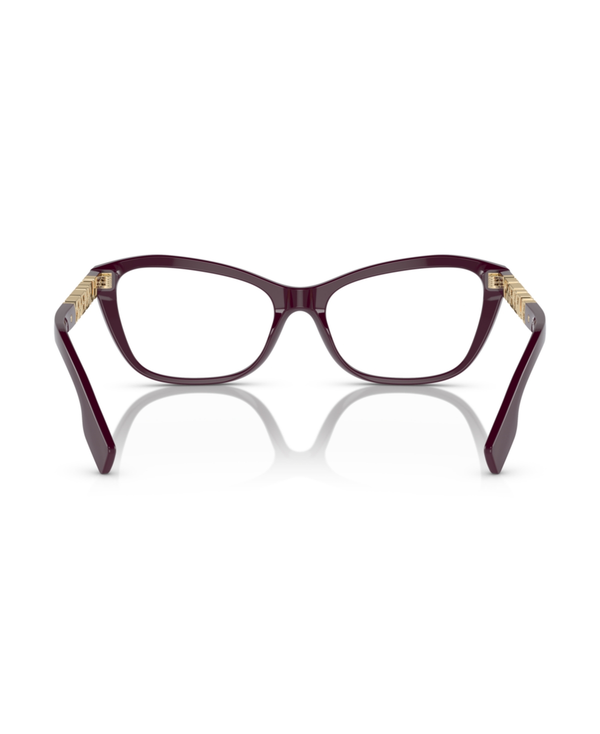Burberry Women's Cat Eye Eyeglasses, Be2392 In Burgundy