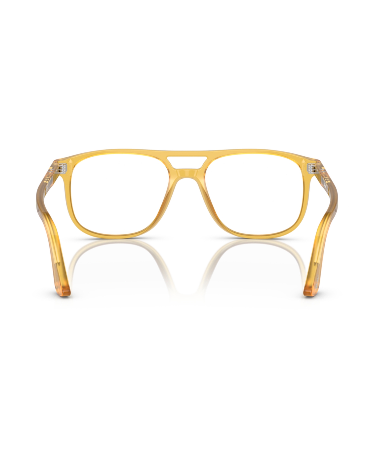 Persol Unisex Aviator Greta Eyeglasses, Po3329v In Brown