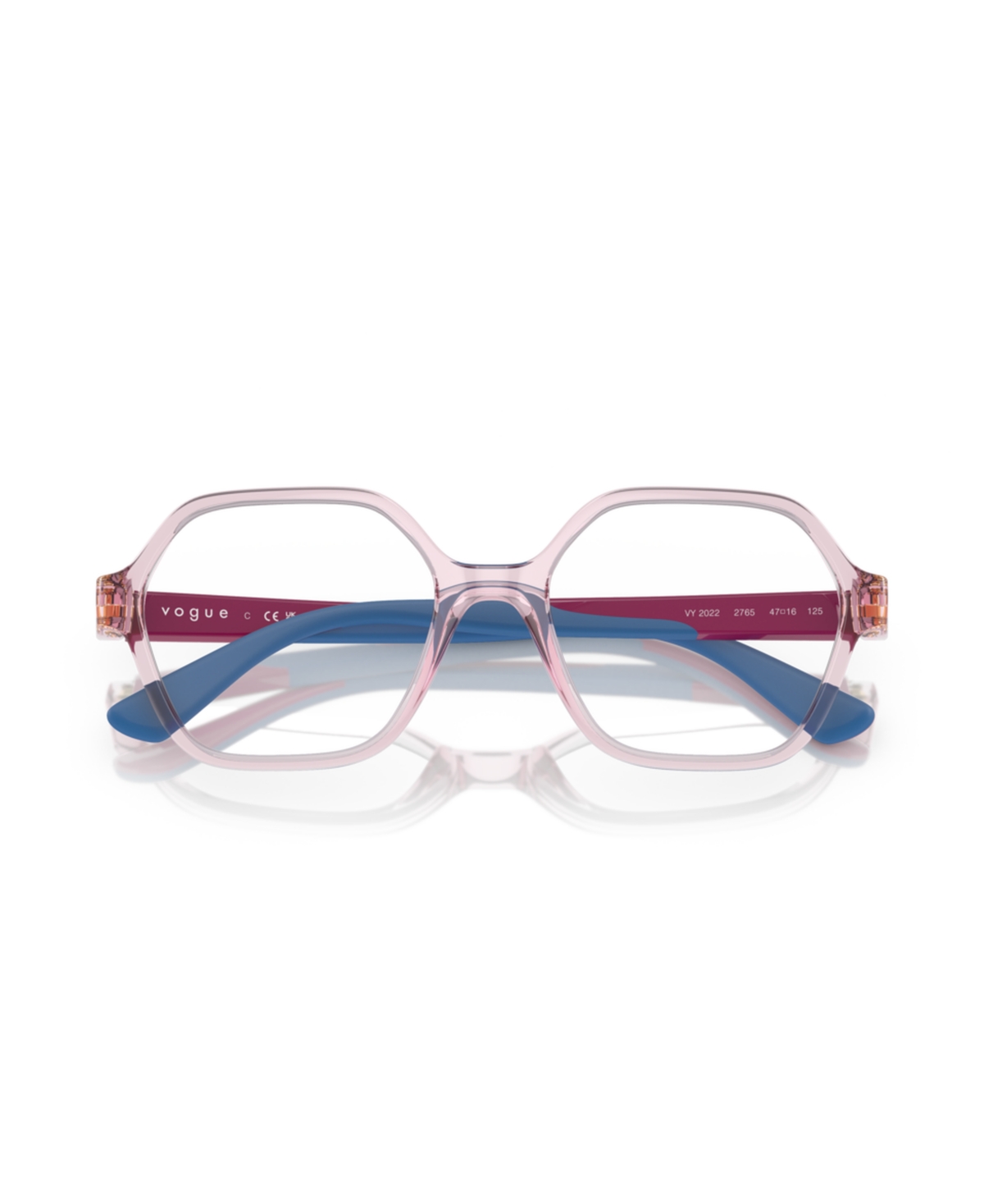 Vogue Eyewear Child Irregular Eyeglasses, Vy2022 In Pink