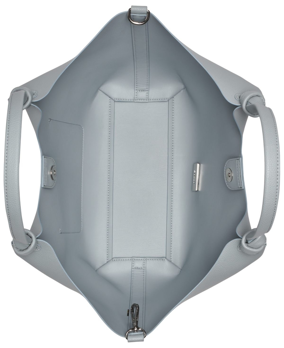 Dkny Paula Commuter Medium Sleek Tote In Blue