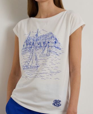 Petite Graphic Short-Sleeve T-Shirt
