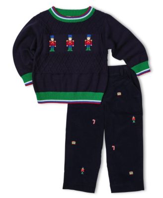 Baby Boys Sweater With Soldiers