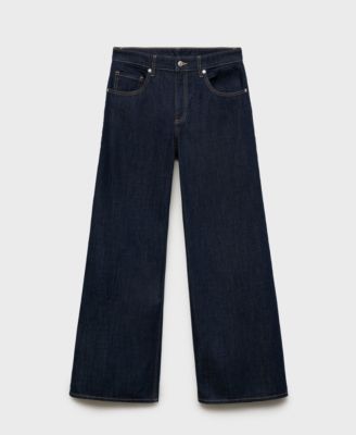 Women's Low-Rise Wide Leg Jeans