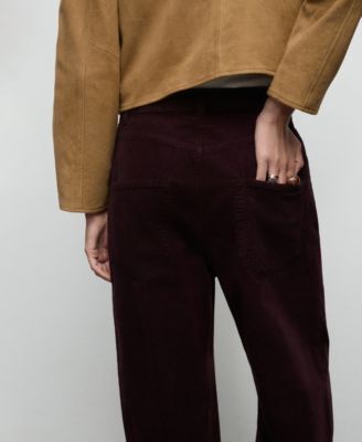 Women's Wide Leg Corduroy Jeans