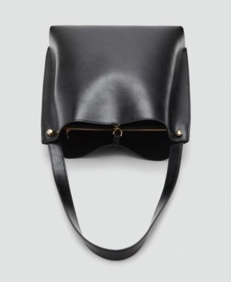 Women's Metal Details Bucket Bag