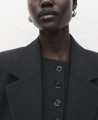 Women's Double-Breasted Suit Blazer