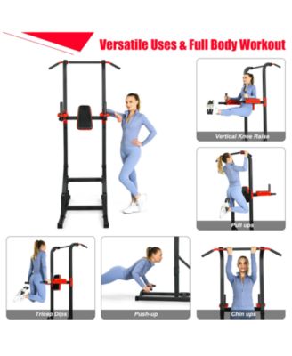 Multi-function Power Tower for Full-body Workout