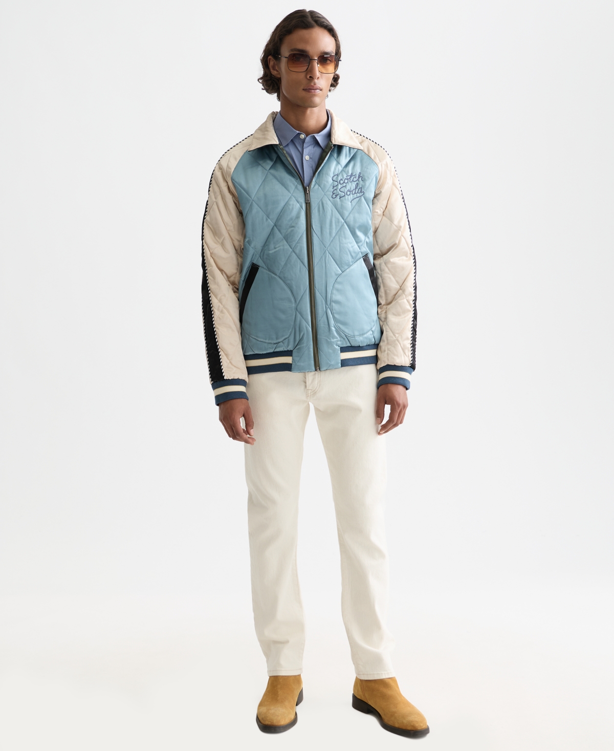 Scotch & Soda Men's 40th Anniversary Long-Sleeve Jacket