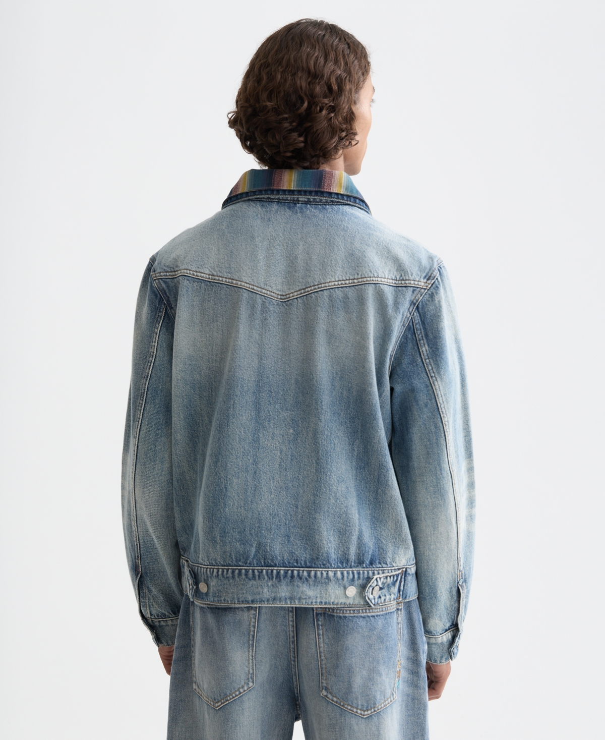 Scotch & Soda Men's Washed Denim Ranch Jacket