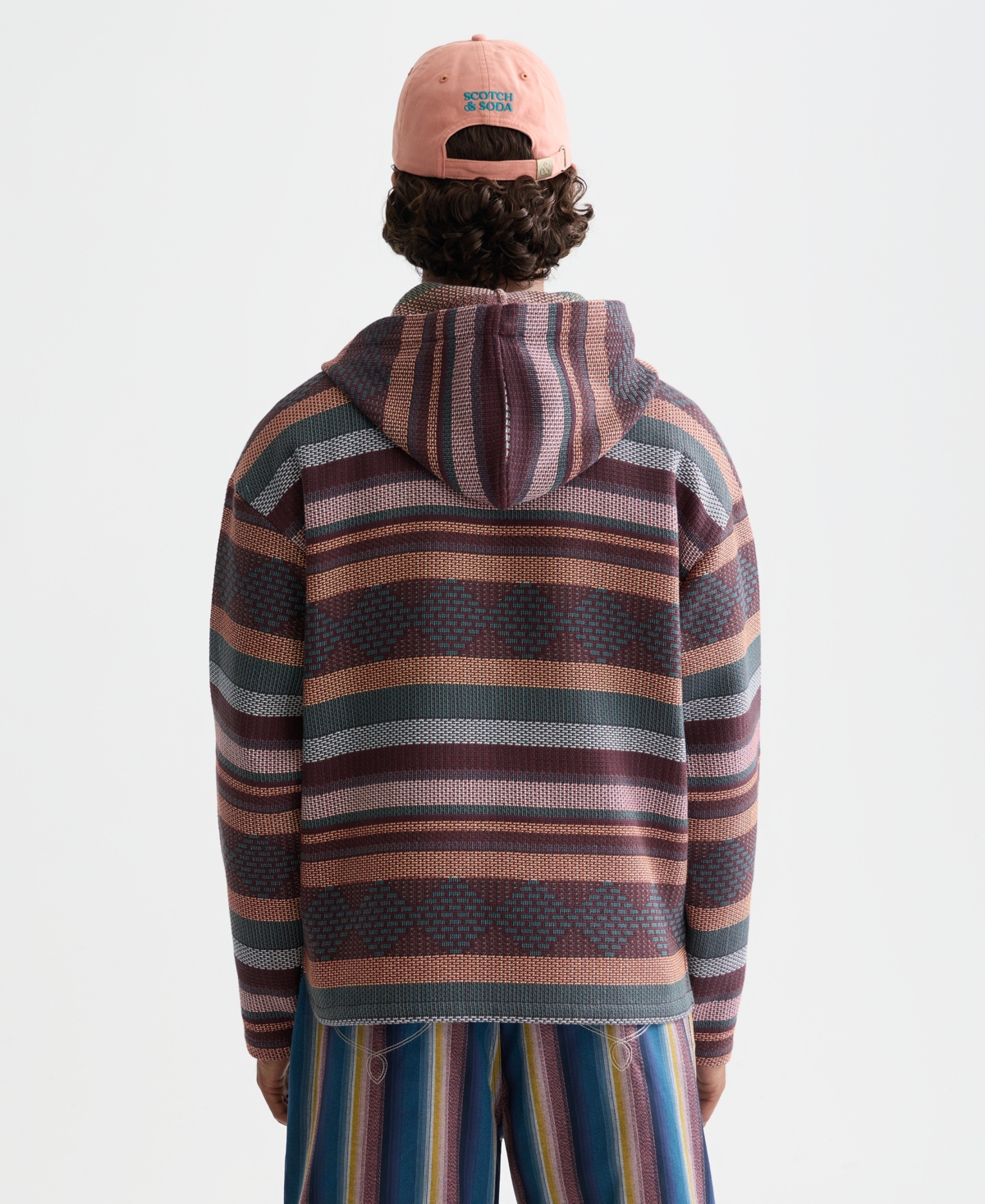 Scotch & Soda Men's Jacquard Relaxed Fit Sweatshirt