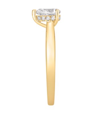 Pear Engagement Ring (1 ct. t.w.) in 14k Yellow Gold