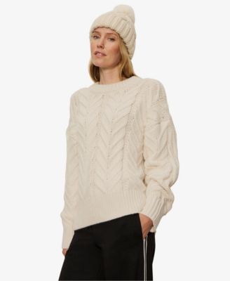 Sanctuary - Women's Snow Bunny Statement Long-Sleeve Sweater