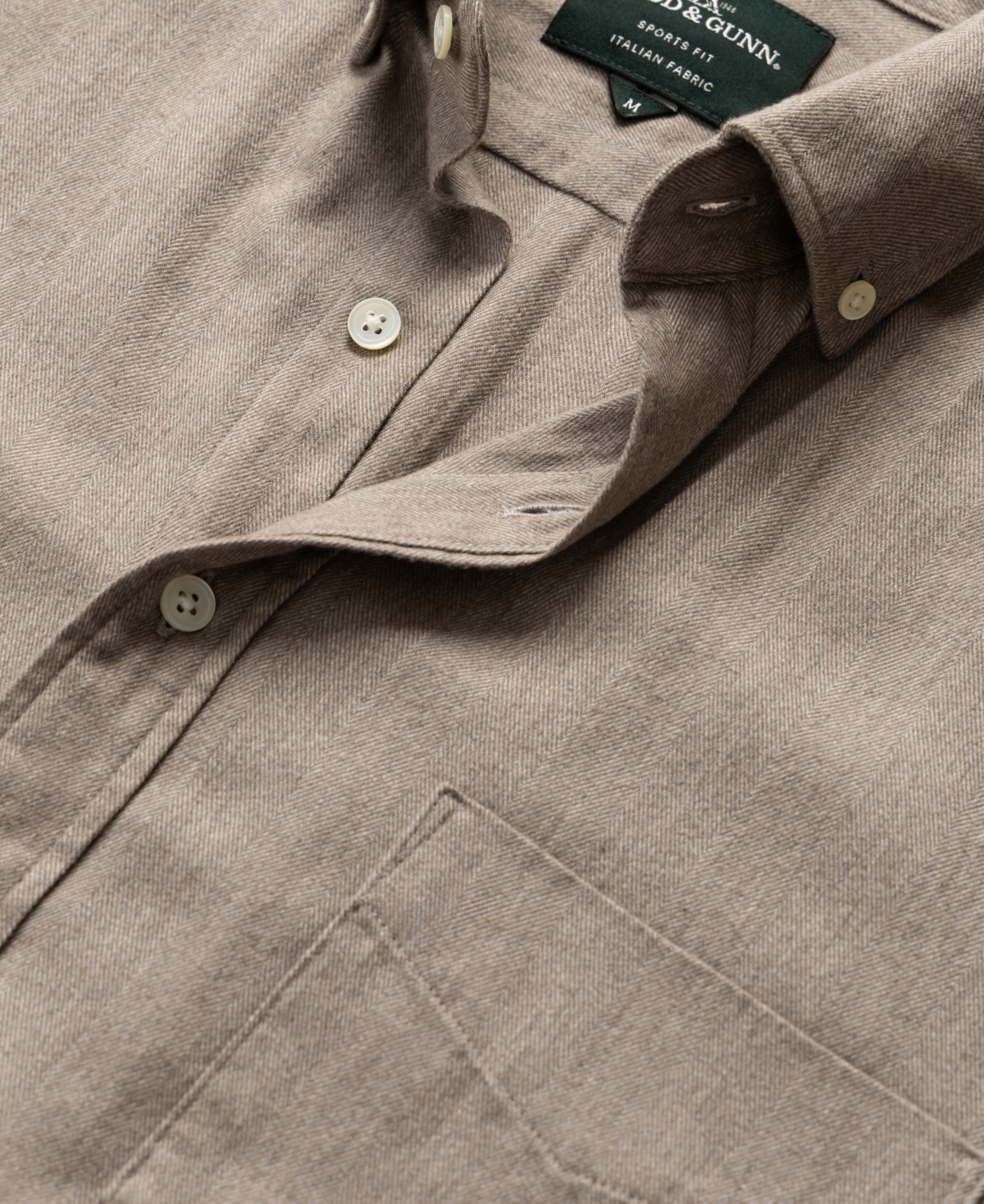 Rodd & Gunn Barrhill Sports Fit Shirt In Gray