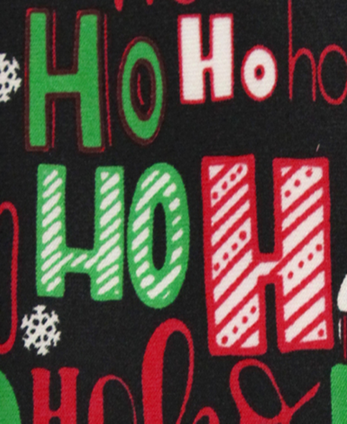 Hallmark Holiday Traditions Men's H Character Slim Tie In Black