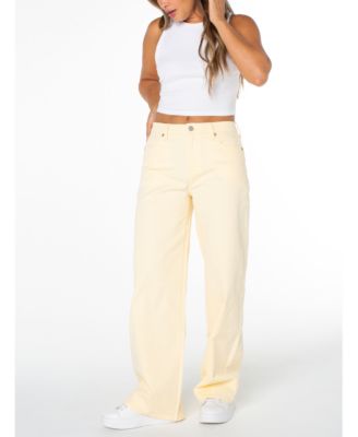 Juniors' Baggy Wide-Leg Jeans