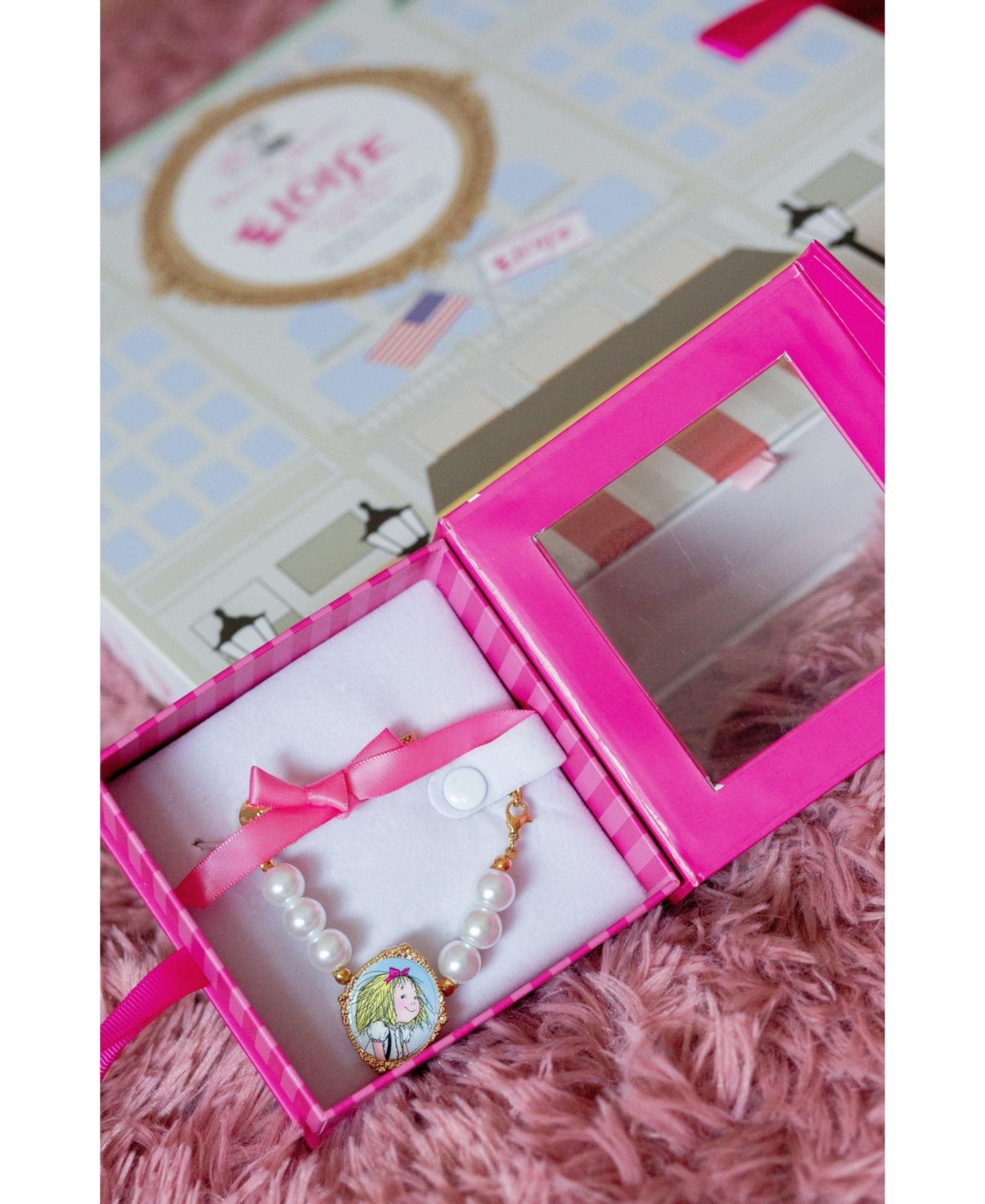 Bits & Bows Girls' Eloise Bow Cameo Bracelet