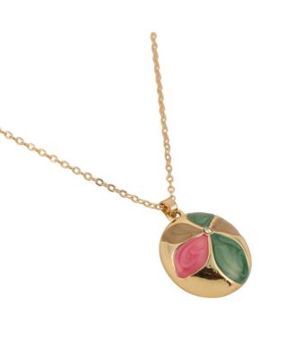 Women's The Enamel-Holly Jewellery Set - California Gold