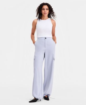 Women's Tailored Cargo Jogger Pants, Macy's Exclusive