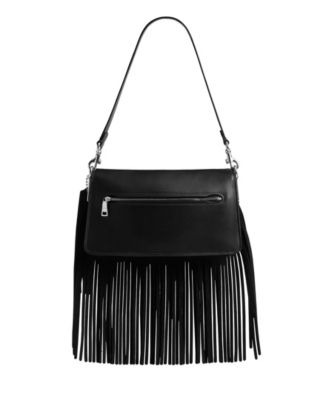 Tabby with Beading and Fringe Medium Shoulder Bag 26