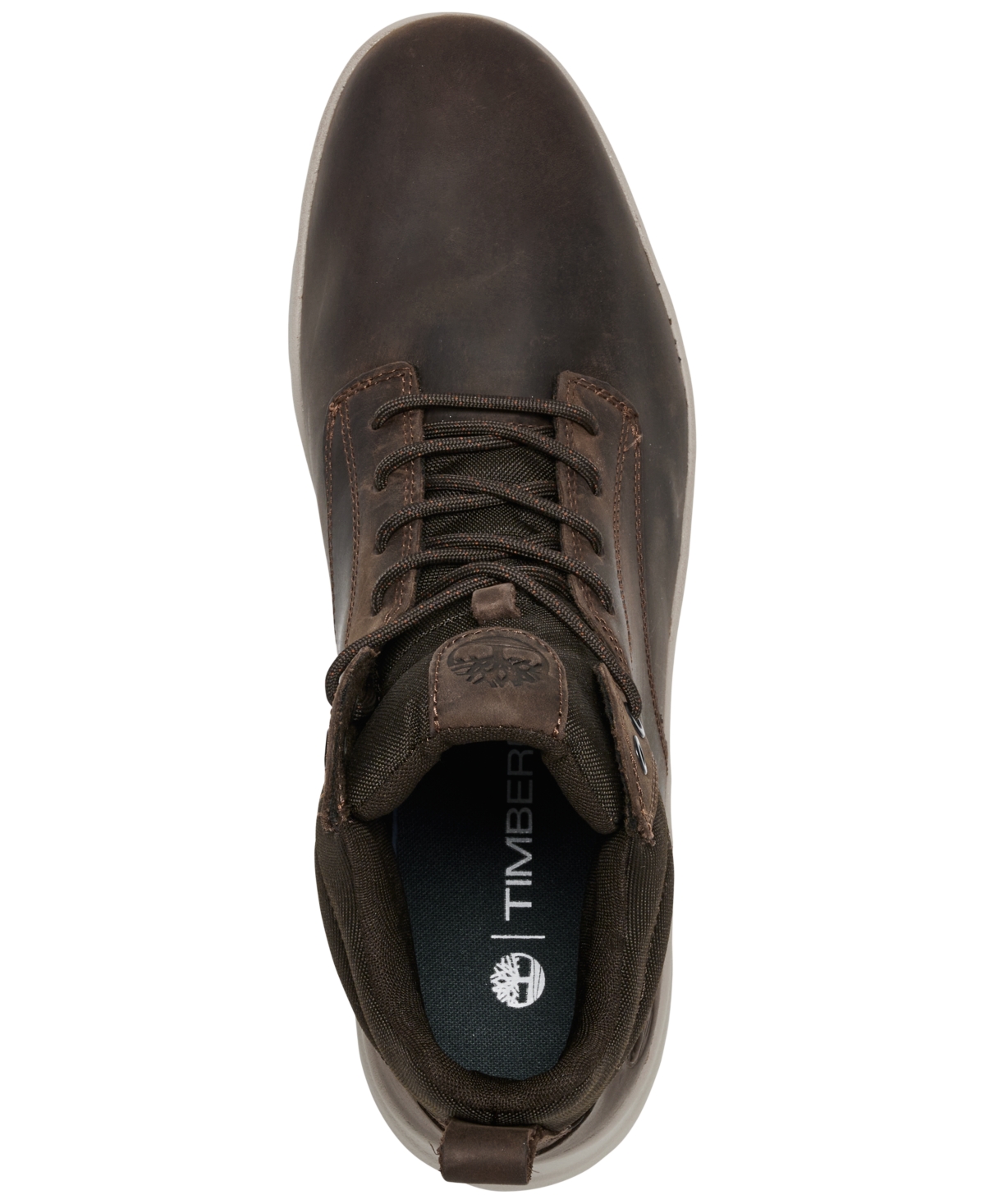 Timberland Men's Parker Street Leather High Top Casual Sneakers From Finish Line In Multi