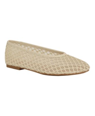Women's Delicate Woven Mesh Ballet Flats