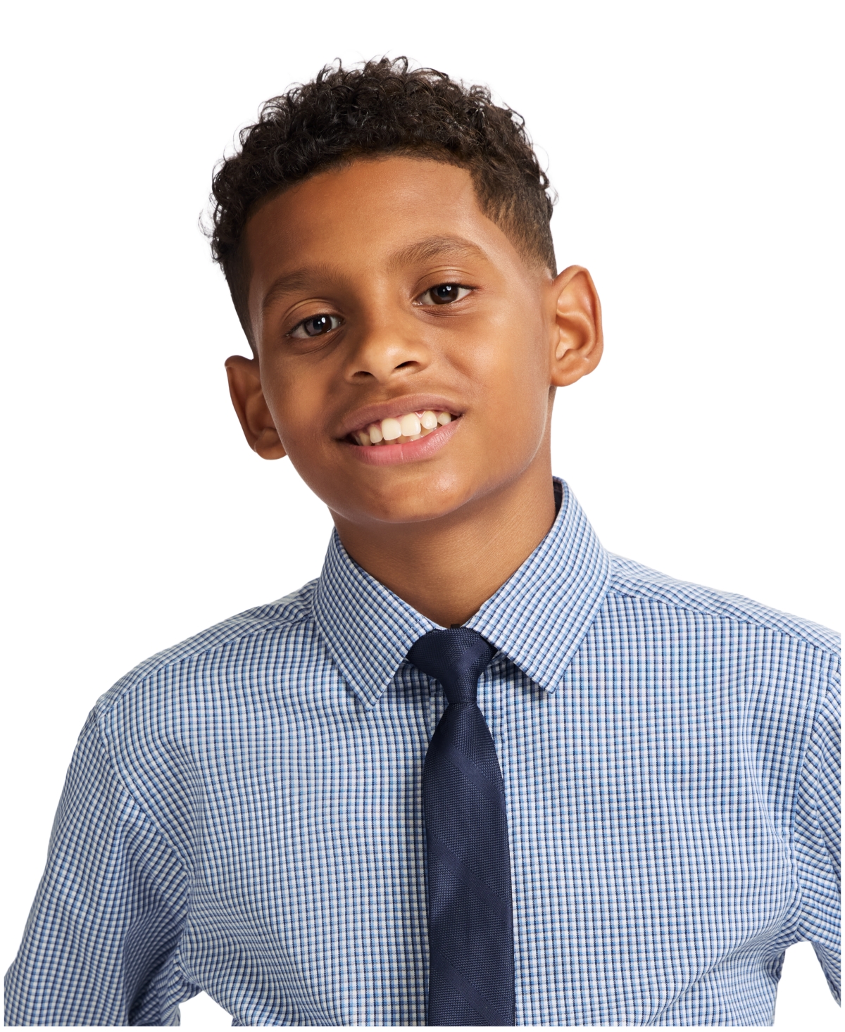 Tommy Hilfiger Boys 8-20 Long Sleeve Stretch Murray Check Shirt