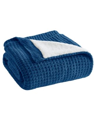 Rowan Waffle Knit Chenille Throw, 50" x 60"
