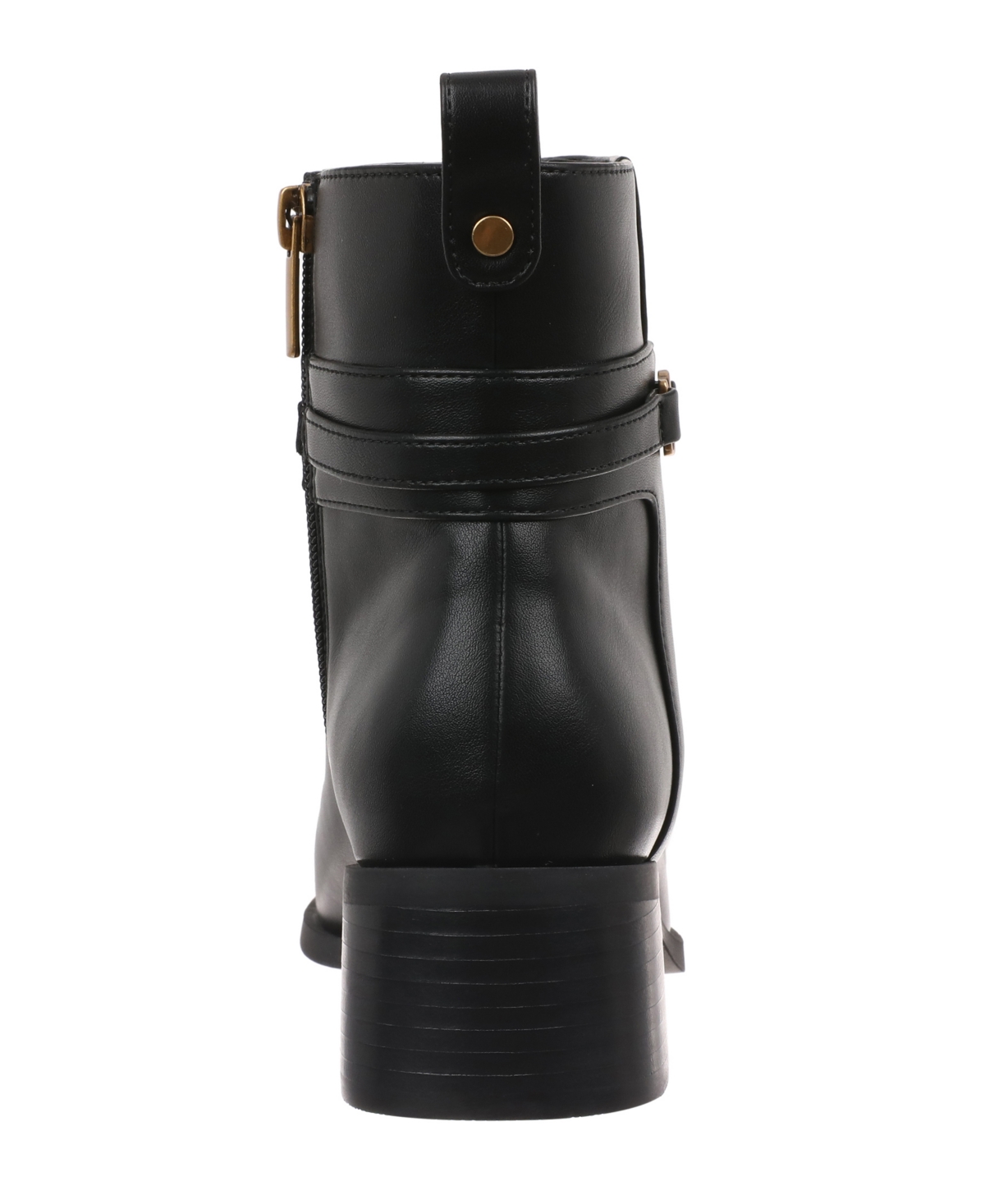 Giani Bernini Women's Mansonn Round Toe Booties, Macy's Exclusive In Black