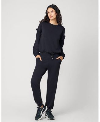 Women's Bubble Hem Jogger Set