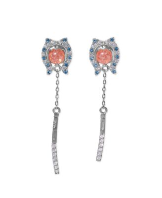 Crystal Star Wars Ahsoka Tano Dangle Earrings