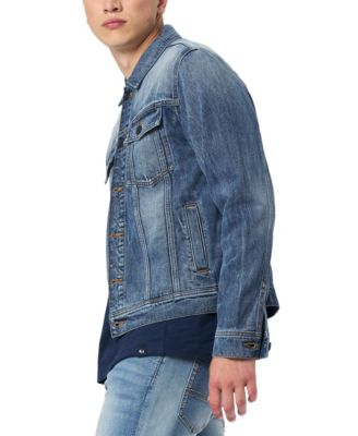 Men's Vintage-Style Long-Sleeve Jacket