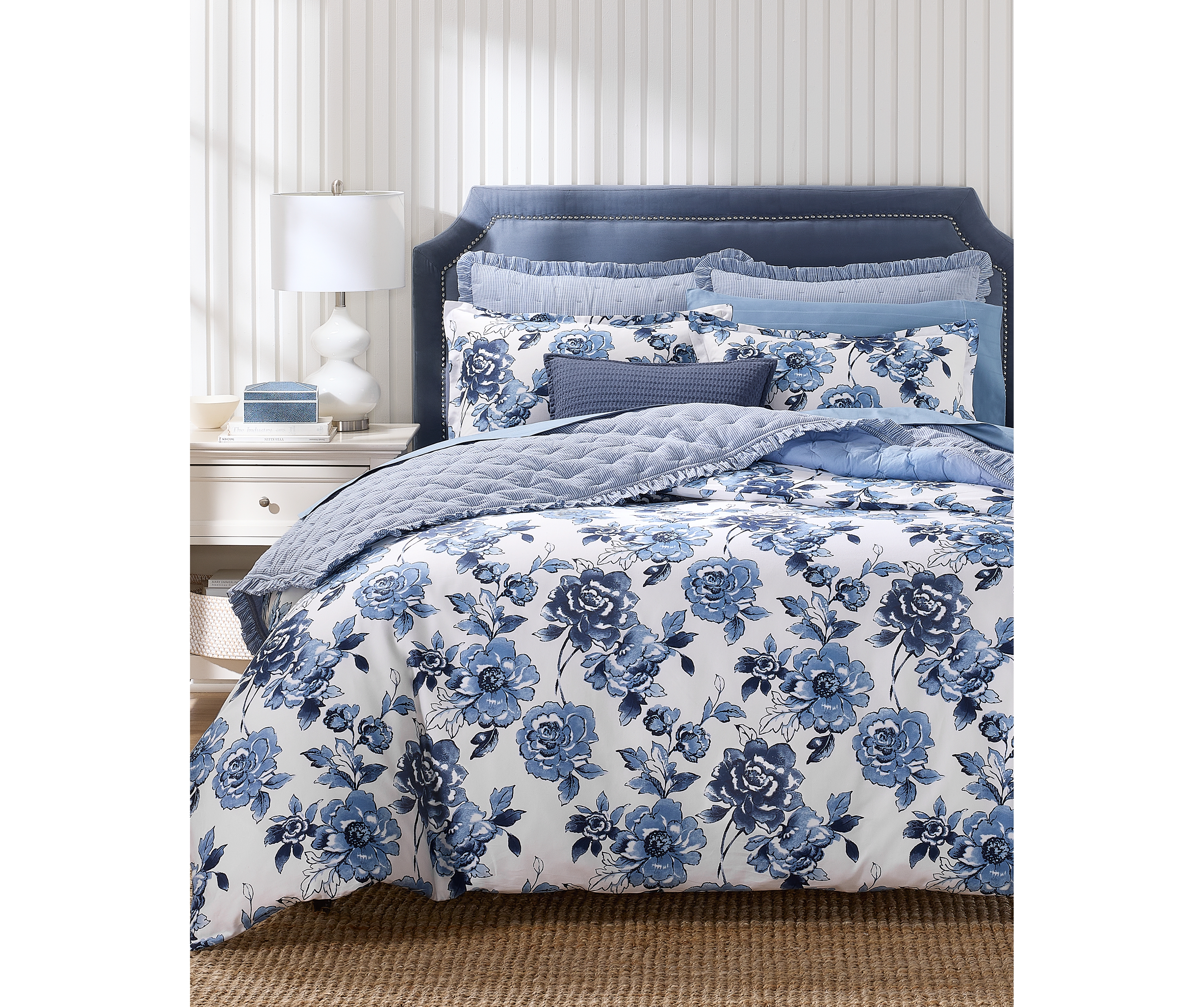 Charter Club Cape Rose 3-Pc. Duvet Set, King, Macy's Exclusive