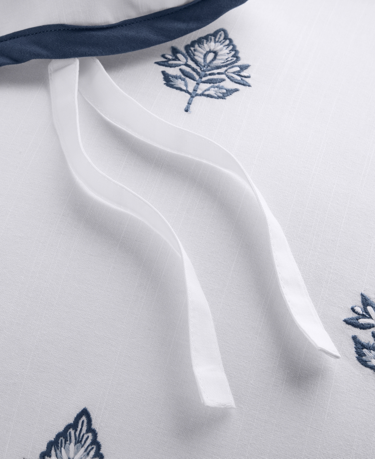 Charter Club Irving Embroidery 3-Pc. Duvet Set, King, Macy's Exclusive