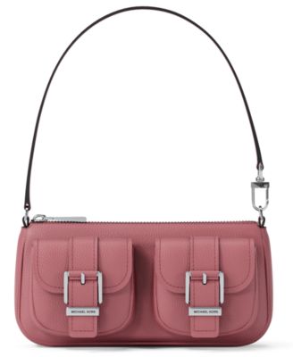 Michael Kors Zoe Small Leather Convertible Shoulder Bag