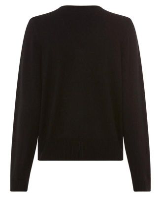 Women's Rib Knit Cardigan with Sequin Detail Sweater