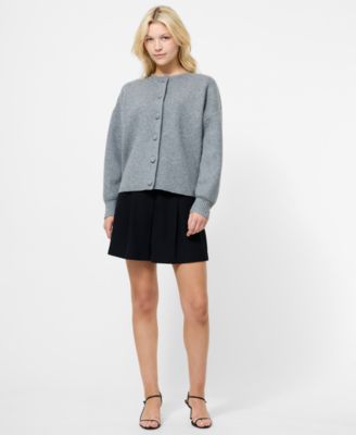 Women's Drop Shoulder Oversized Cardigan Sweater