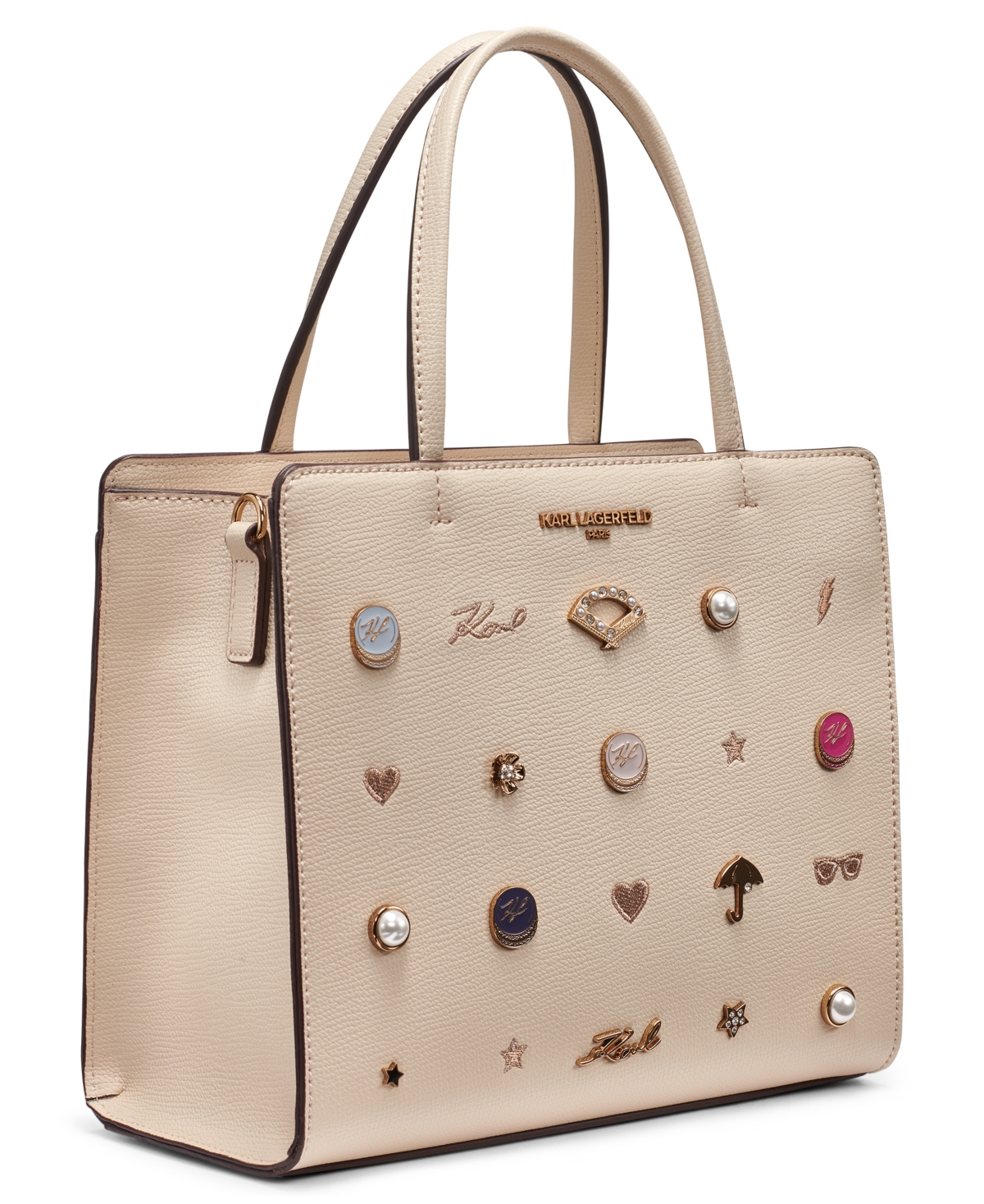 Karl Lagerfeld Maybelle Small Satchel Bag In Multi