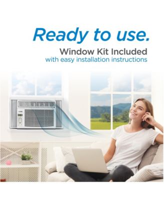 8000 BTU Window AC Unit Cools Up to 350 Square Feet Air Conditioner