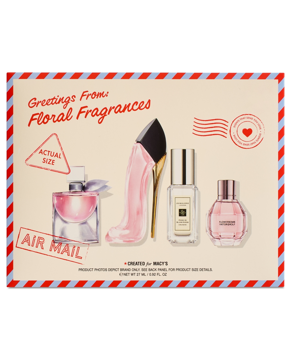 Created For Macy's 4-pc. Floral Mini Fragrance Set In Transparent
