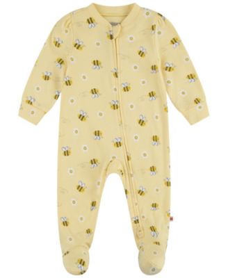 Baby Girls' Printed Footed Coverall