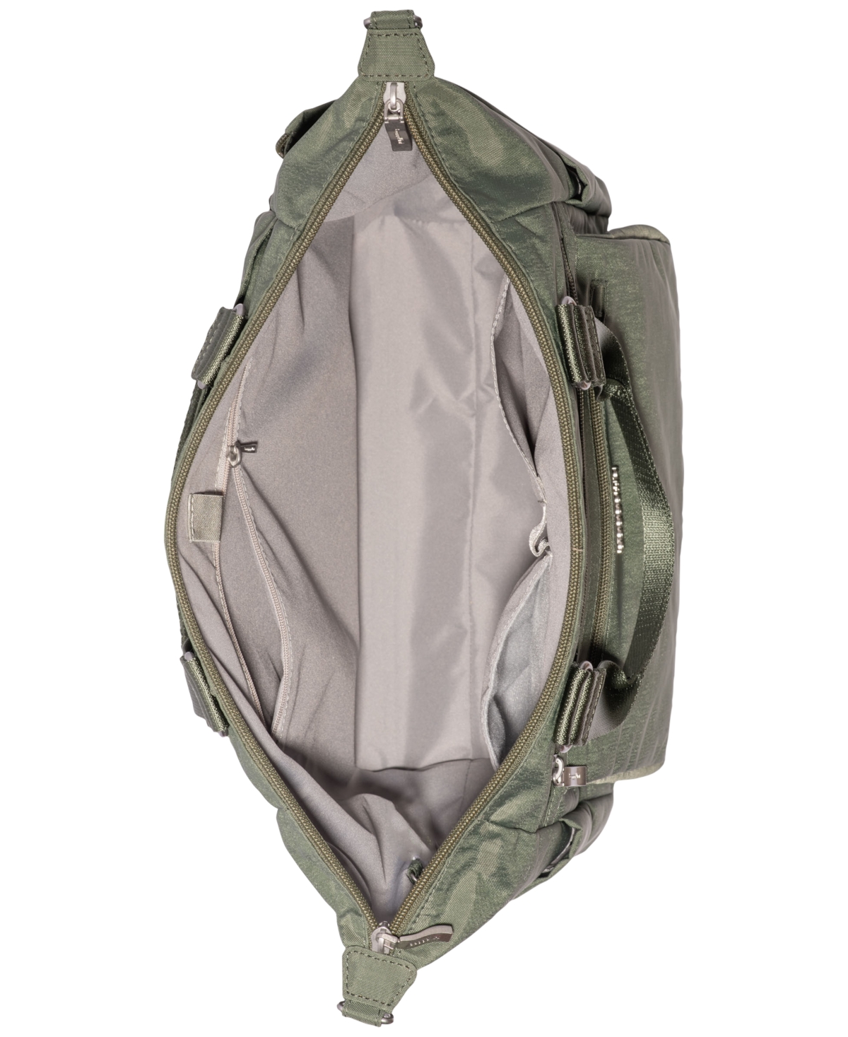 Baggallini Small Size Trifecta Convertible Backpack In Green
