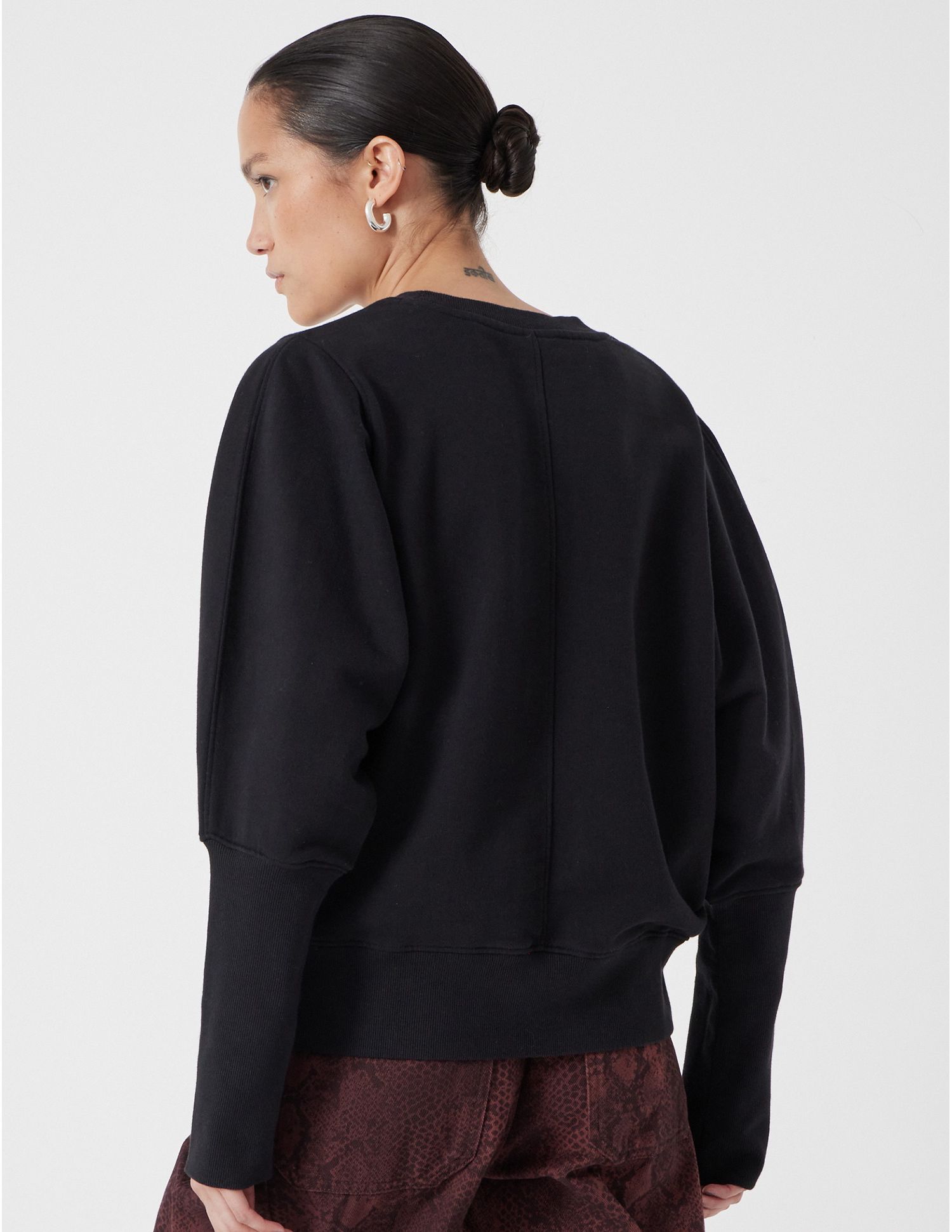 Women's Puff Sleeve Sweatshirt