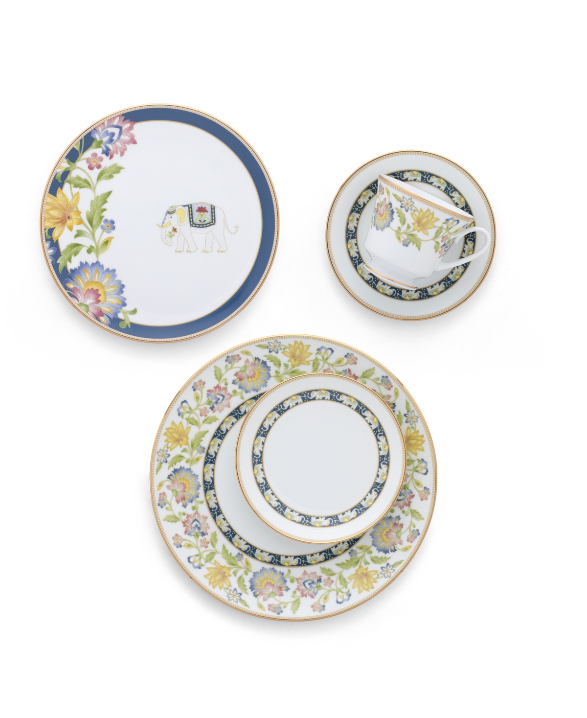 Noritake Tusker Garden 5-Pc. Place Setting, Service For 1