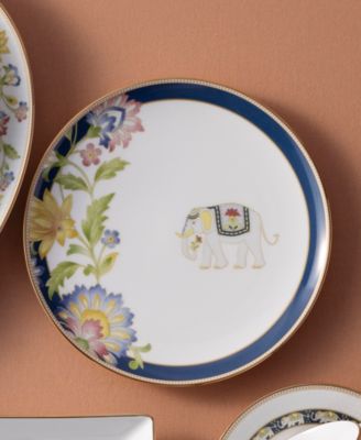 Tusker Garden Set of 4 Salad Plates, 8.25"