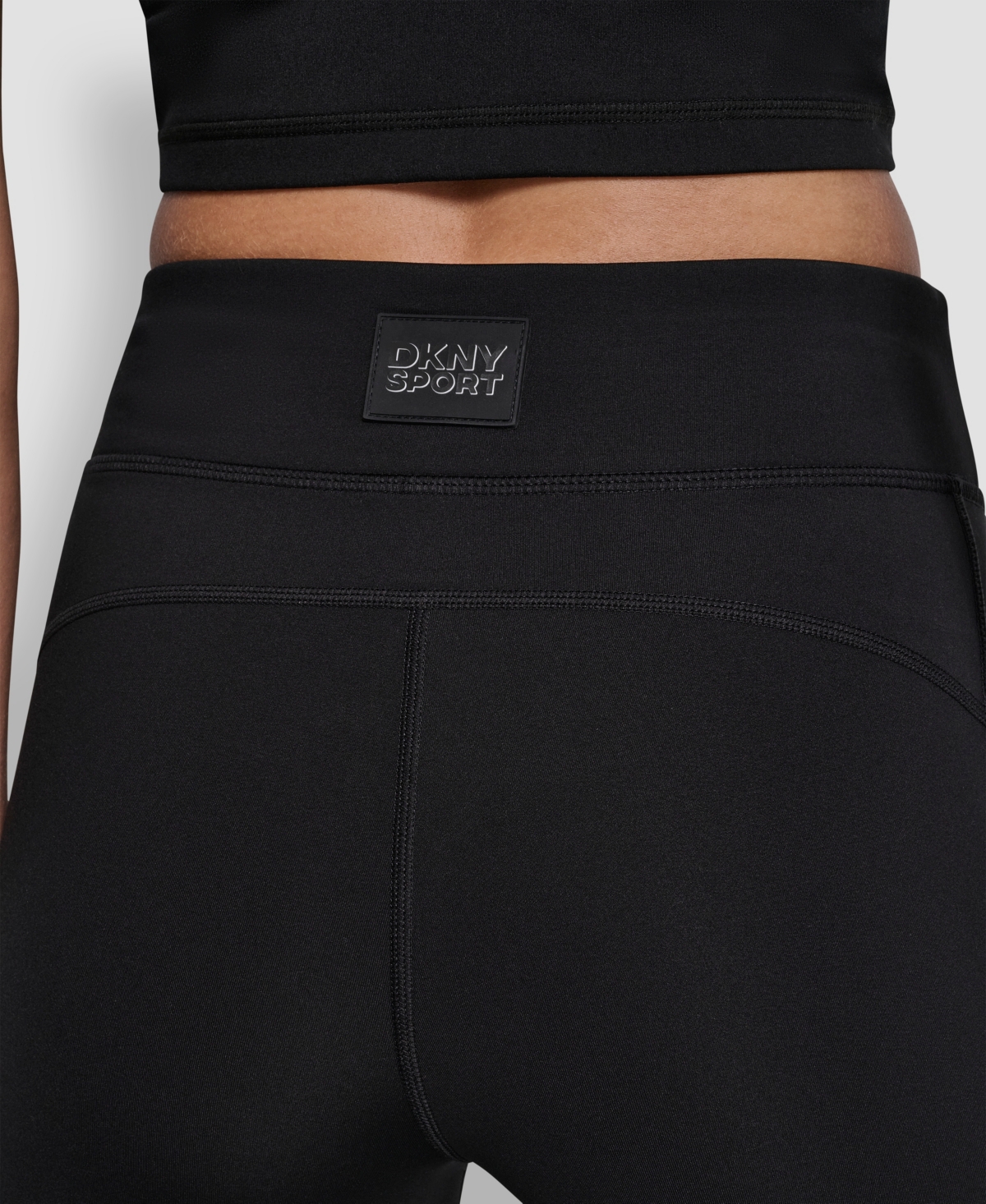 Dkny Women's High Waist Full Length Leggings In Black